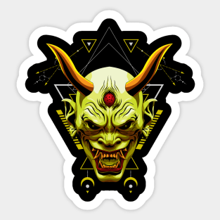 oni shinigami Sticker